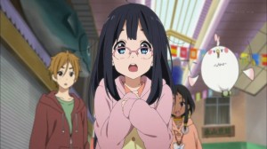 Hair down AND glasses Tamako? Sign me up~