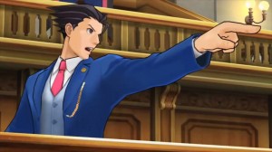 Can't have Phoenix Wright without the Objection! pose
