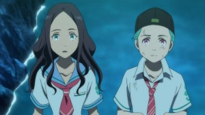 Eureka Seven AO - Ao and Naru find Nirvash