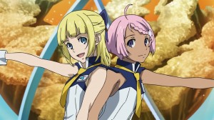 Eureka Seven AO - Fleur and Elena