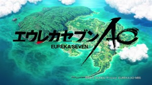 Eureka Seven AO - title card