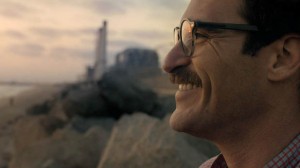 "I know this mustache looks stupid but...I'm just so happy not to be in any more Shyamalan movies!"
