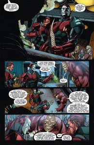 X-O Manowar #26 Reebo and Malgam