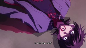In the dub, this was changed to "What a bitch".