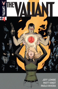 The Valiant #4 cover