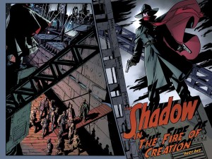 The Shadow #1 spread