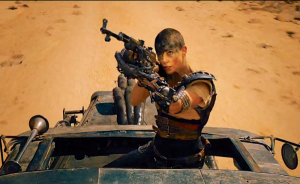She's beauty, she's grace, she's going to SHOOT YOU IN THE FACE!