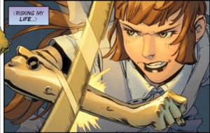 Emi being a badass with her new powers